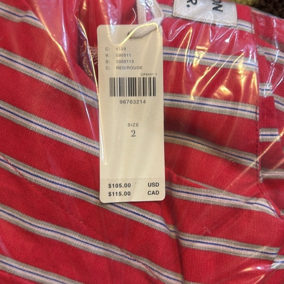 NWT! Anthropologie Damson Madder Shell Linen Blend Puff-Sleeve Blouse - Size 2 🏆 - Picture 8 of 16